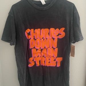 Churros down Main Street tee